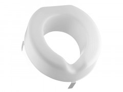 ABATTANT WC REHAUSSE PLASTIQUE BLANC