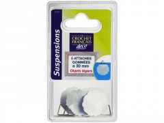 ATTACHE GOMME DIAMETRE 30 BLISTER 5