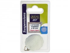 ATTACHE GOMME DIAMETRE 40 BLISTER 3