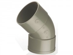 COUDE 45 DEGRES FEMELLE / FEMELLE DIAMETRE 125