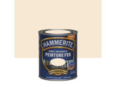 PEINTURE FER HAMMERITE BRILLANT 0L75 BLANC CASSE