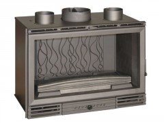 INSERT DE CHEMINEE 800 VISION TOTALE TURBO 12KW