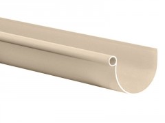 GOUTTIERE PVC DIAMETRE 16 2M SABLE
