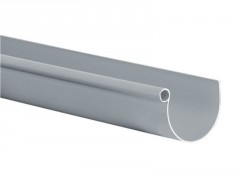 GOUTTIERE PVC D16 4M GRIS