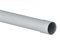 TUBE DESCENTE DIAMETRE 50 4M GRIS