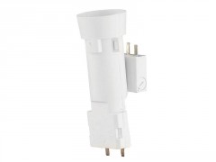 DOUILLE B22 60W/FICHE DISPOSITIF CONNEXION LUMINAIRE BLANC
