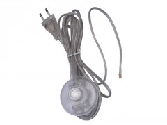 CORDON ALIMENTATION INTERRUPTEUR PIED LUMINAIRE 500W CLAIR