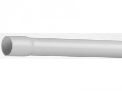 TUBE IRL DIAMETRE 16MM TULIPE 2M40 GRIS