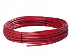 TUBE PER NU EAU CHAUDE DIAMETRE 12 LONGUEUR 10M ROUGE