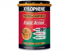XYLOPHENE POUTRE/CHARPENTE PHASE AQUEUSE TRIPLE ACTION 20 ANS 5L