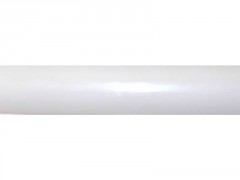 BARRE A RIDEAU BOIS D28 2M50 LAQUE BLANC