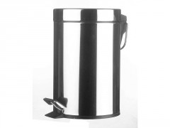 POUBELLE 3L CHROME