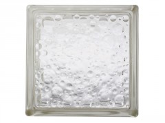 BRIQUE VERRE BULLE 19X19X8