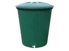 CUVE EAU CYLINDRIQUE 210L + COUVERCLE + ROBINET