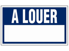 PANNEAU PLASTIQUE RIGIDE 330X200 MM A LOUER