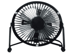 VENTILATEUR MINI DE TABLE LARA 15W D10CM METLA NOIR