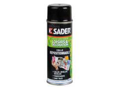 COLLE D'ASSEMBLAGE LOISIR/DECO REPOSITIONNABLE SADER TR SPRAY 200ML