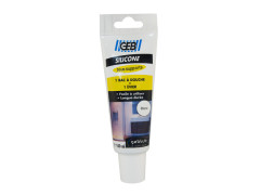 MASTIC SILICONE BLANC 100ML TUBE