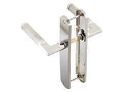 ENSEMBLE EDEN NICKEL SATINE BEC DE CANE SUR CALE DE 2 PIECES
