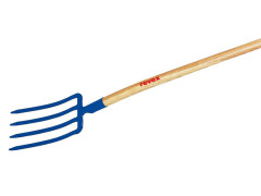 FOURCHE A BECHER A DOUILLE 4 DENTS 30CM MANCHE POMME