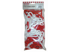 CHAINE DE SIGNALISATION PREDECOUPE ROUGE ET BLANC 5 METRES NOVAP