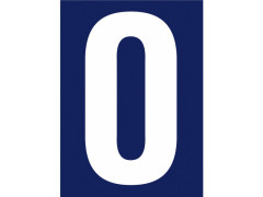 NUMERO RUE 0 ADHESIF