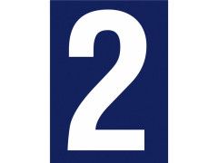 NUMERO RUE 2 ADHESIF