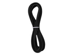 FIL DE LUMINAIRE TISSU 2X0.75MM2 4 METRES NOIR