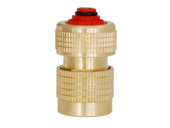 RACCORD RAPIDE AQUASTOP D15MM LAITON VRAC