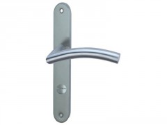 POIGNEE DE PORTE MARGAUD INOX SATINE ENTRAXE 195MM CONDAMNATION X2