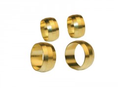BAGUE BICONE D12 PAR 4 PIECES