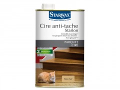 CIRE ANTI TACHE STARLON PARQUET CIRE BOIS CLAIR 1L STARWAX