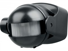 DETECTEUR DE MOUVEMENT INFRA ROUGE 1100W NOIR