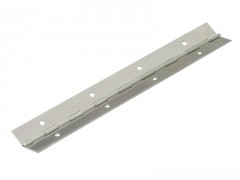 CHARNIERE PIANO ACIER NICKEL 32X1200