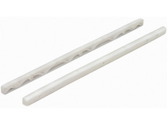 RAIL GUIDAGE TIROIR PLASTIQUE BLANC 17X385