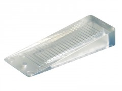 CALE DE PORTE PLASTIQUE TRANSPARENT