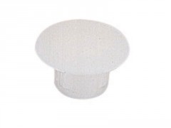 CACHE 5MM PLASTIQUE BLANC
