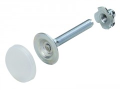 VIS REGLAGE + ECROU M8X60 X2