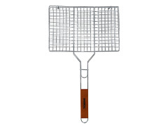 GRILLE DE BARBECUE DOUBLE HAMBURGER 34X22CM