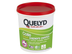 COLLE TOUS PAPIERS PEINTS INDICE COLORE PATE 1KG QUELYD