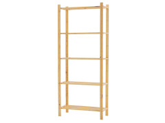 ETAGERE PIN MARITIME MASSIF 5 TABLETTE LATTE PRIMU 170X70X30CM 1PX BRT