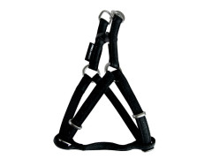 HARNAIS CHIEN rï¿½glable MC LEATHER 10MM NOIR