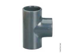 TE 90 DEGRES FEMELLE FEMELLE DIAMETRE 50 MM