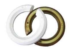 BAGUES POUR DOUILLE REDUC P/AJ NYL.B/OR X2