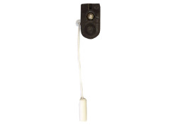 INTERRUPTEUR TIRAGE CORDON 0.25M 2A NOIR