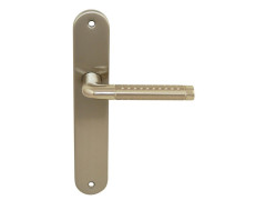 POIGNEE DE PORTE + PLAQUE TOLBIAC METAL CDD