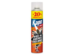 ANTI GUEPE/FRELON FOUDROYANT AEROSOL 600ML GRATUIT KAPO CHOC