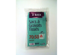 SAC GRAVAT TISSE POIGNEE X2
