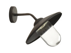 APPLIQUE EXTERIEUR DE COUR HOBART E27 60W ROUILLE INSPIRE