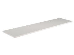 TABLETTE MELAMINEE 120 X 40 CENTIMETRES EPAISSEUR 18 MM BLANC CFP